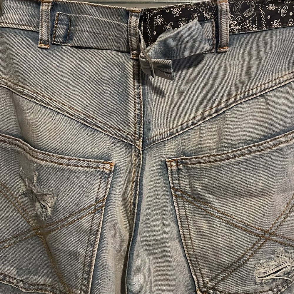 NWT POL patchwork jeans - Picture 5 of 6